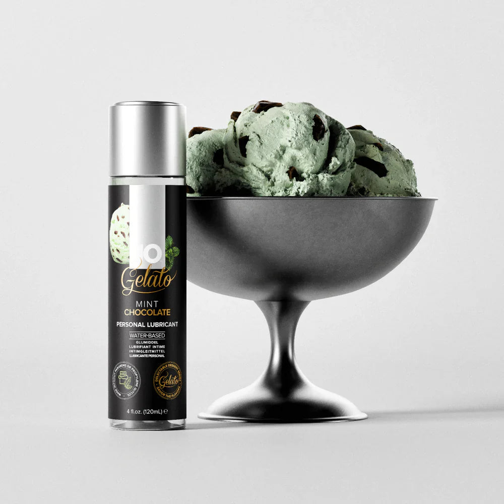 JO Gelato Mint Chocolate Lube (1oz) Review: Best Travel-Size Flavored Lubricant