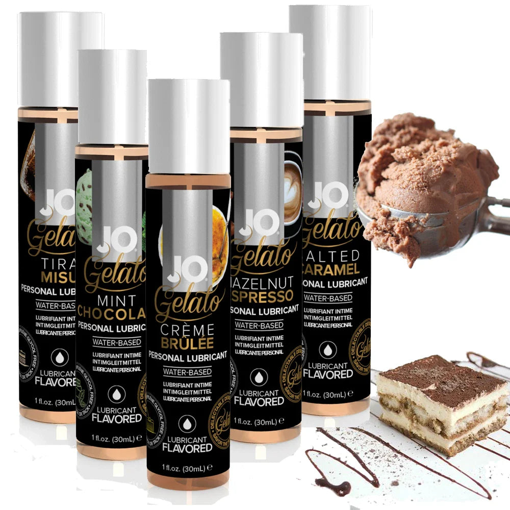 JO Gelato Crème Brulee Lubricant (1oz): A Smooth & Flavorful Intimacy Essential