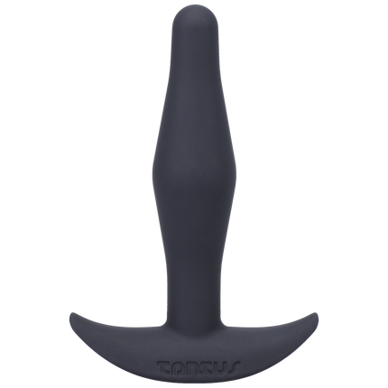 Tantus Silicone Little Flirt Butt Plug Black