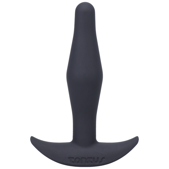 Tantus Silicone Little Flirt Butt Plug Black