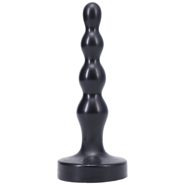 Tantus Silicone Ripple Small Silicone Butt Plug Black