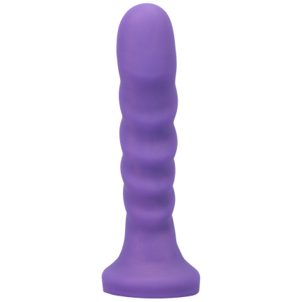 Tantus Silicone Echo Silicone Vibrator Midnight Purple