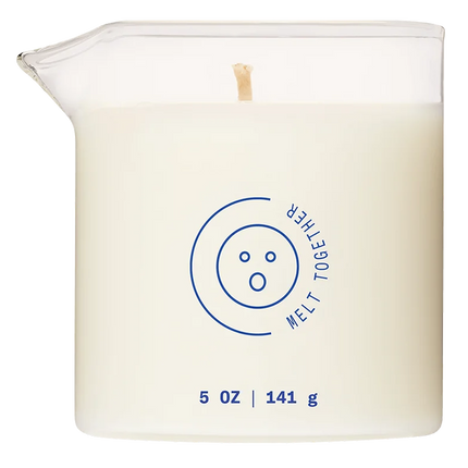 Massage Oil Candle Melt Together