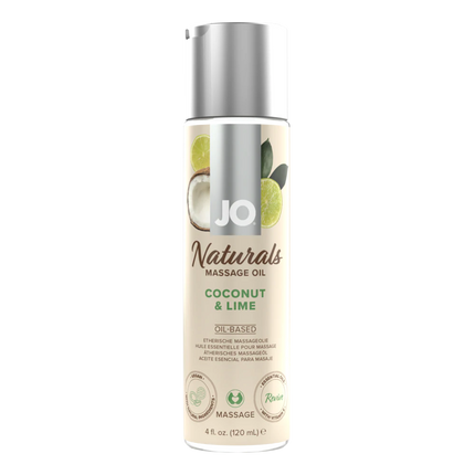 JO Naturals - Coconut & Lime - Massage 4 floz / 120 mL