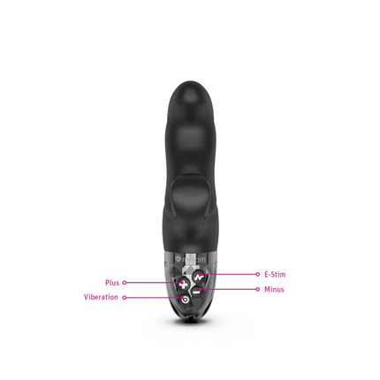 Mystim Hop Hop Bob eStimVibrator, Black