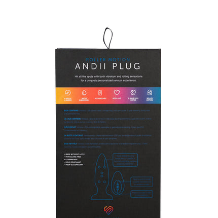 ANDII PLUG - NAVY BLUE