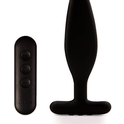 Egon Vibrating Butt Plug Black