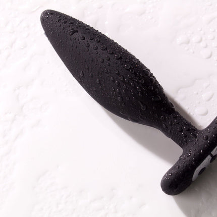 Egon Vibrating Butt Plug Black