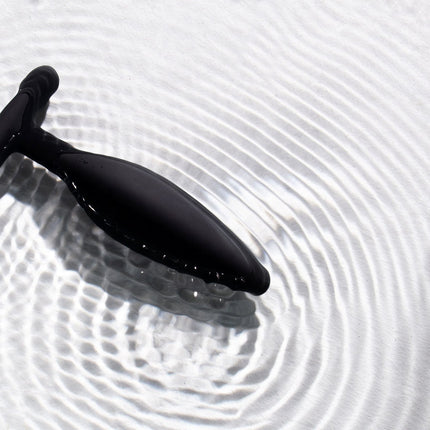 Egon Vibrating Butt Plug Black