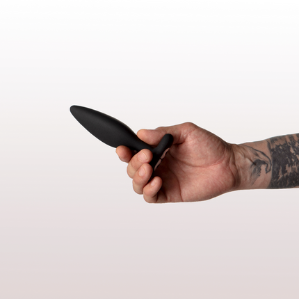 Egon Vibrating Butt Plug Black