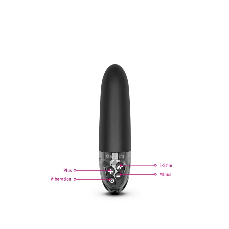 Mystim Sleak Freak eStimVibrator, Black