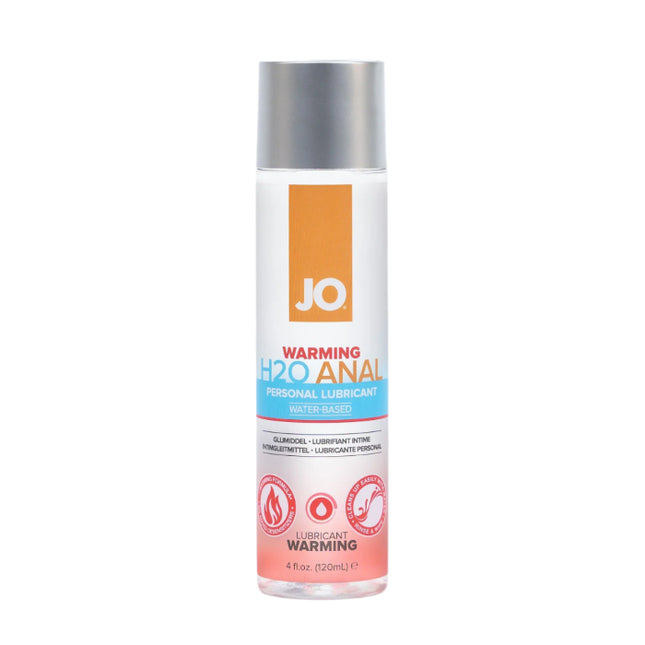 JO H2O Anal - Warming - Lubricant 4 floz / 120 mL