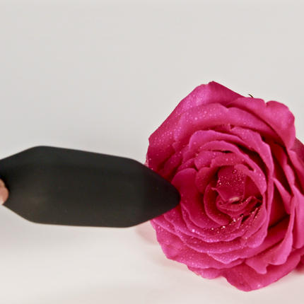 Onyx Vibrating Butt Plug Black