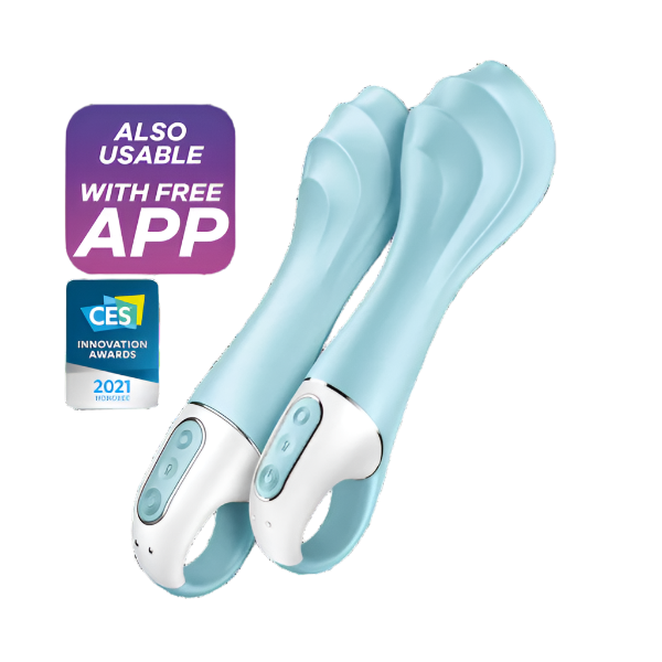 Air Pump Vibrator 5+ Blue