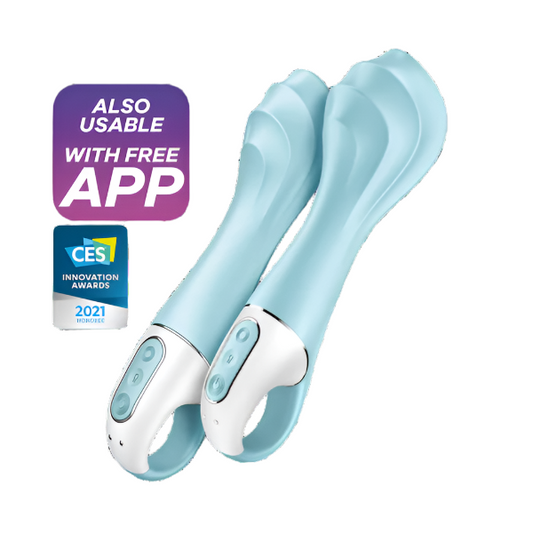 Air Pump Vibrator 5+ Blue