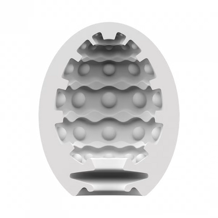 Masturbator Egg 3er Set (Bubble) Violet